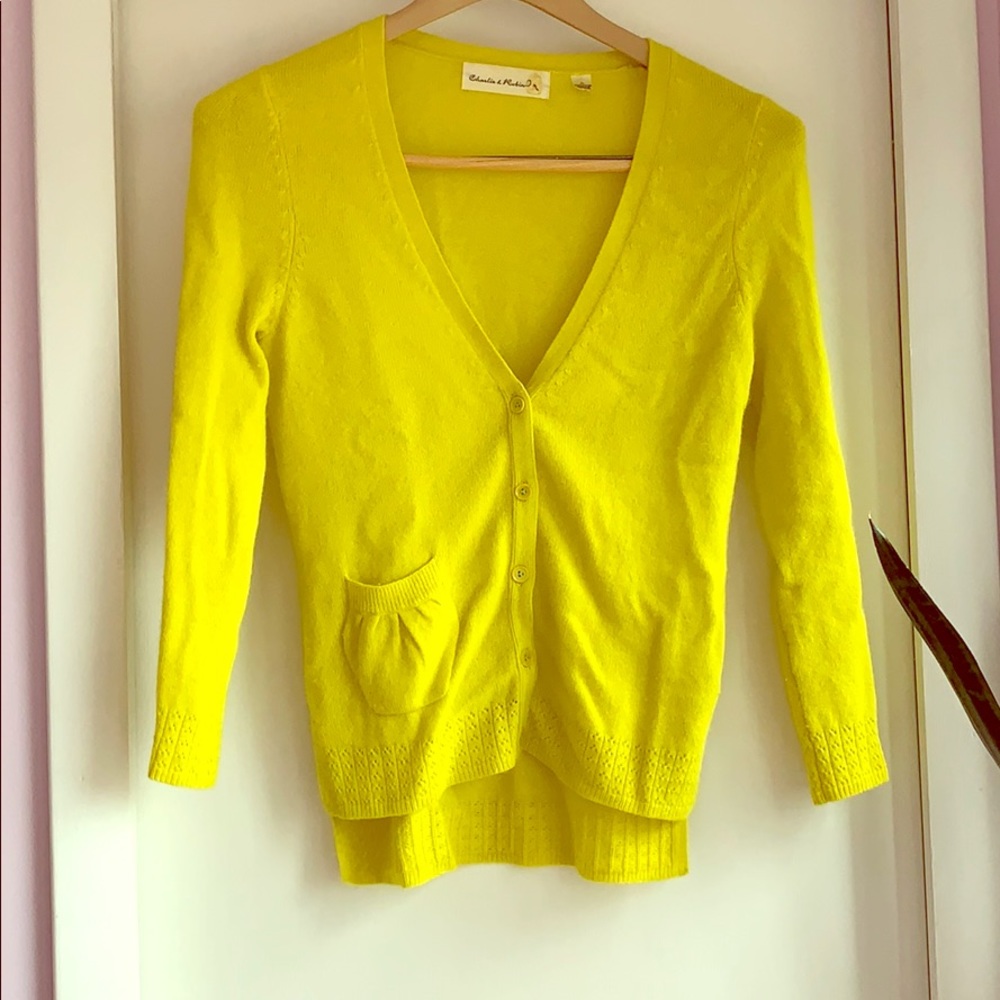 Charlie & Robin cashmere sweater size S